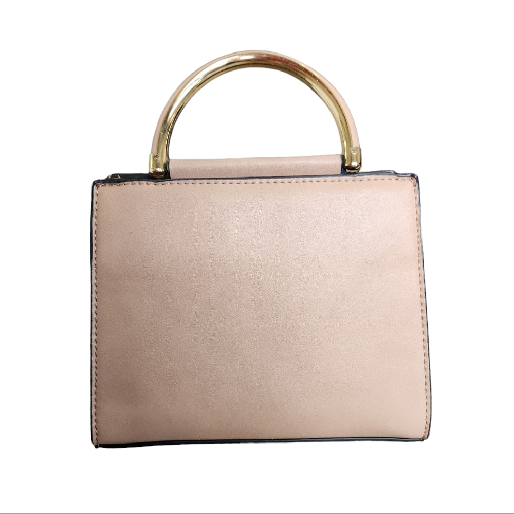 Gold Handle Mini Purse